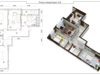 3 кімнатна квартира в будинку з паркінгом на Драгоманова
