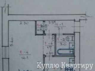 Продається 1 кім.квартира на вул.Повстанська. Комірку розбили, кімнату збільшили