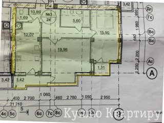 Квартира, 1-к, новобудова