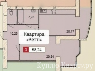 Квартира з ремонтом в новобудові ЖК "Фамілія"