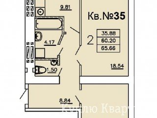 2-х кімнатні квартири в новобудові у селищі Котовського - ЖК "Теплий дім"