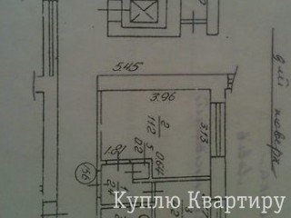 Продається 1 кім.квартира на вул.Льняна. Ванна - 2,3 м. кв. , коридор - 2,6 м.кв
