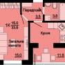 Продаж 1-кімнатних квартир в ЖК «Львівський Маєток» від от 32 до 54,8 м2