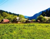 Найкрасивіший ділянку в Карпатах, у гірськолижного трампліна